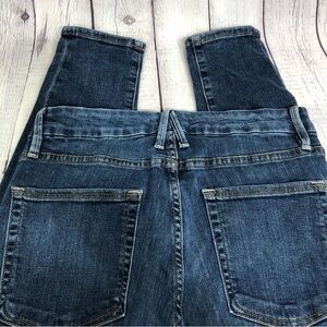 Good American Dark Blue Denim Jeans